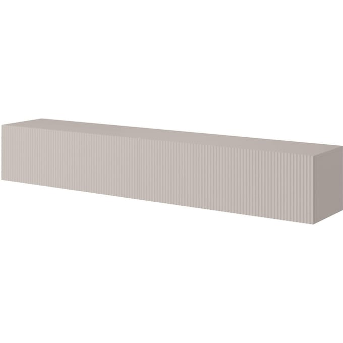 Selsey Veldio - RTV 175 cm - Grijs beige met gefreesde fronten