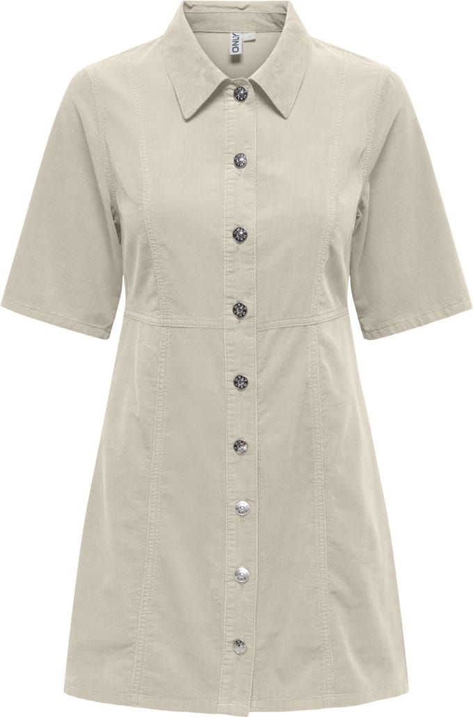 ONLY - ONLAIME 2/4 SHORT CORD BUTTON DRESS PNT - Meisjes - Mini jurken