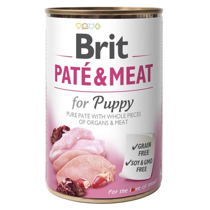 Brit Paté & Meat  - Puppy (1 x 400 g)