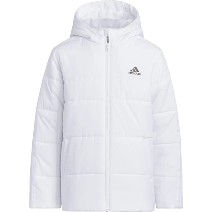 Meisjesjack met capuchon en volledige rits adidas Colorblocked