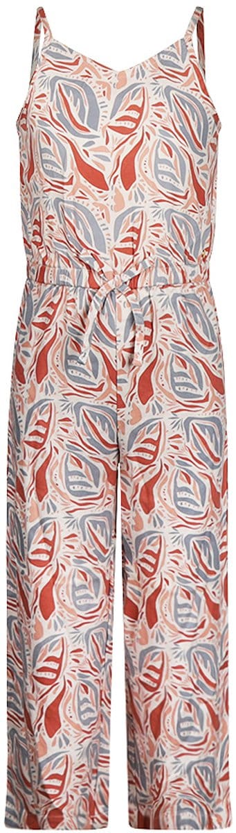 Koko Noko Meisjes Wide Leg Fit Jumpsuit - Brique