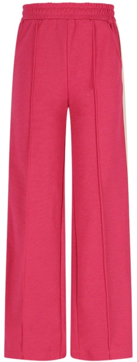 NONO - Sayla Interlock Wide Leg Pants - Cerise Pink - Maat 104