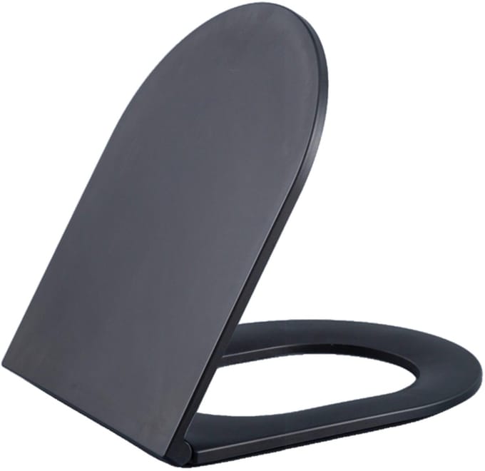 FugaFlow Eccelente Pietra Zitting - softclose - quickrelease - slim - mat zwart