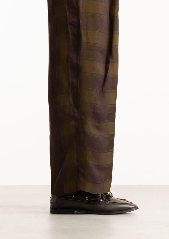 Sacha - Dames - Bruine leren bootschoenen - Maat 41