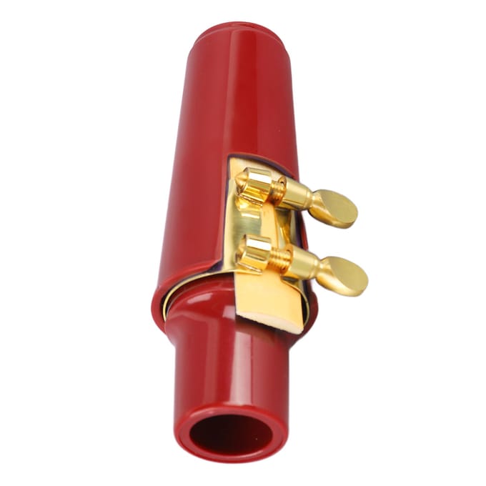 Altsaxofoon mondstuk kit Sax hoes Ligatuur Riet Instrument accessoires voor vervanging rood
