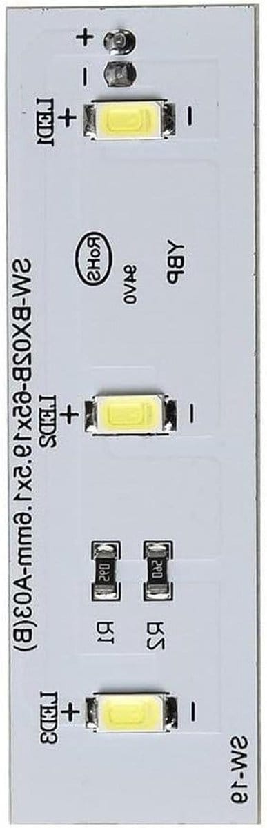 Koelkast Verlichting - Vriezer Lamp - Voedsel Zien - Daglichtwit Licht - 65 mm - Wit