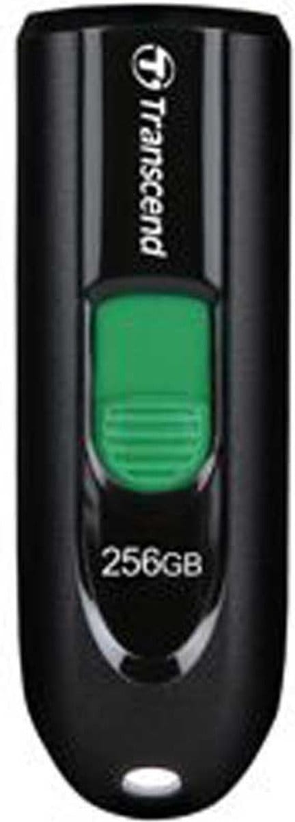 Transcend JetFlash 790C USB-stick 256 GB Zwart TS256GJF790C USB-C 3.2 Gen 1