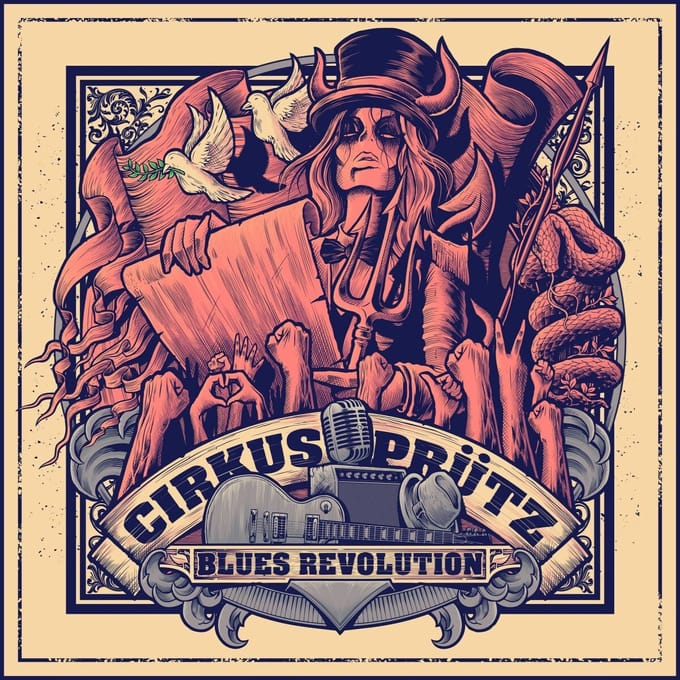 Cirkus Prütz - Blues Revolution (LP) (Coloured Vinyl)