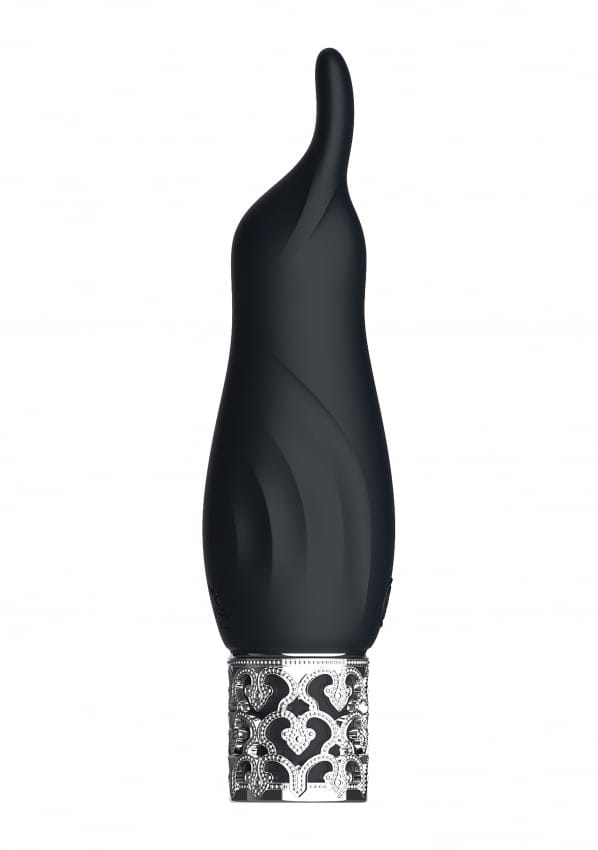 Royal Gems - Sparkle Oplaadbare Clitoris stimulator - Zwart