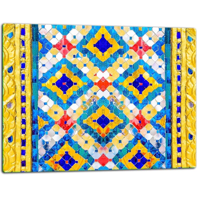 TMK ArtDeko - Snijplank - 52x40 cm - Glas - Mozaïek
