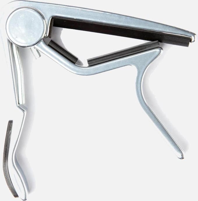 Dunlop 88FDN Klassiek flat Nikkel Capo trigger