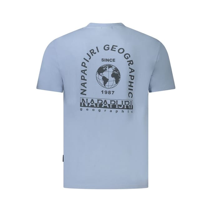 NAPAPIJRI T-Shirt Dati Soft Chambr/Blauw Maat S
