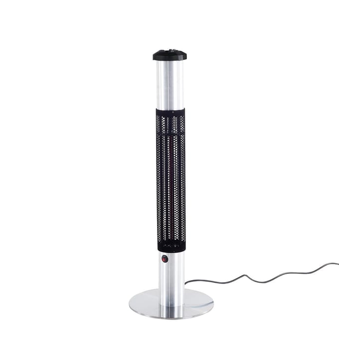 VEZUVIO L - Terrasverwarmer - Zwart - Aluminium