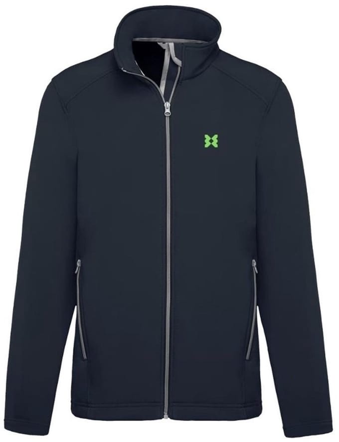 Radix - Softshell Jas - Heren - Kleur Navy - Maat S - Met borstlogo