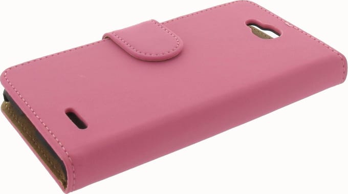 LG L90 Bookstyle Case Pink