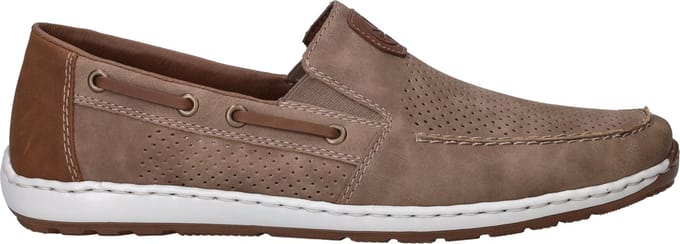 Rieker Instappers - Heren - Taupe - Maat:45