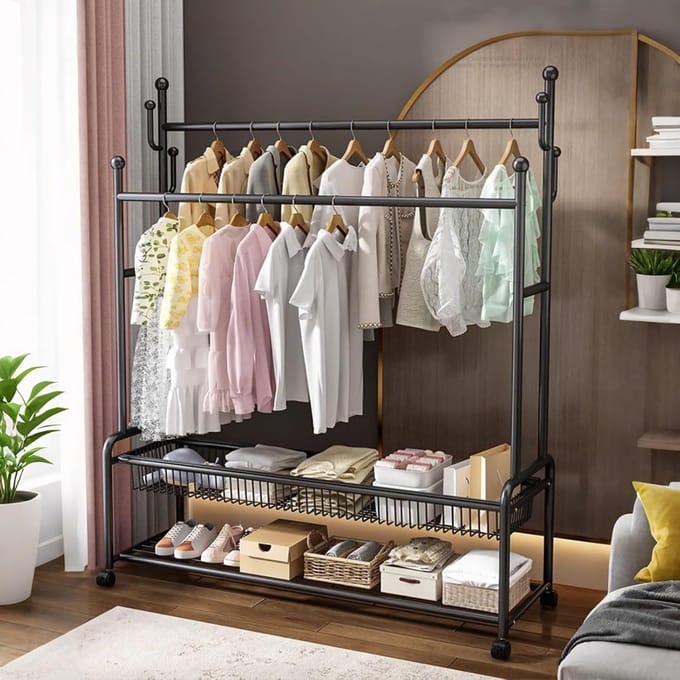 Luxe Schoenenkast – Wit – 150 cm – Industrohome