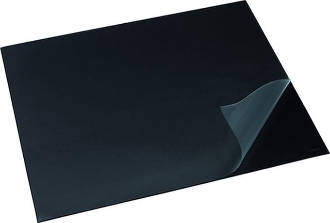 Onderlegger transp. 52 x 65 zwart