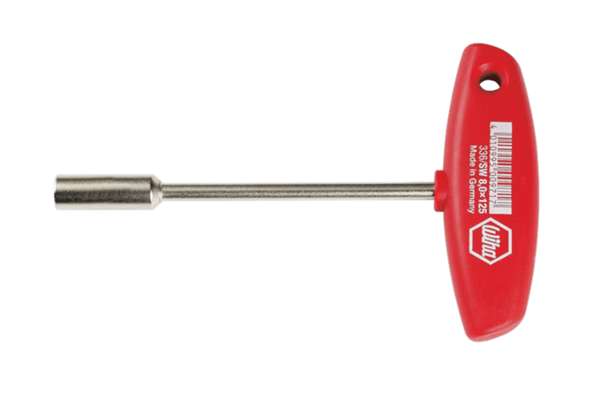 Husqvarna dopsleutel t-stuk 8mm lang