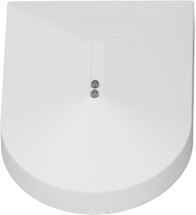 Glasbreukdetector - Raamalarm Sensor - Huisbeveiliging - Instelbare Gevoeligheid - 9x7x4 cm - Wit