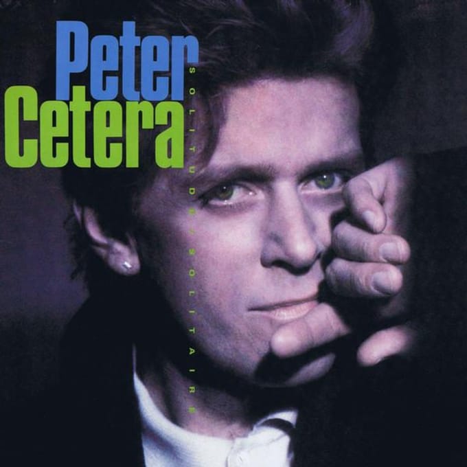 CD PETER CETERA Solitude Solitaire 9254742 Warner Bros. Re 1986 US Dans Electronica Gebruikt gray