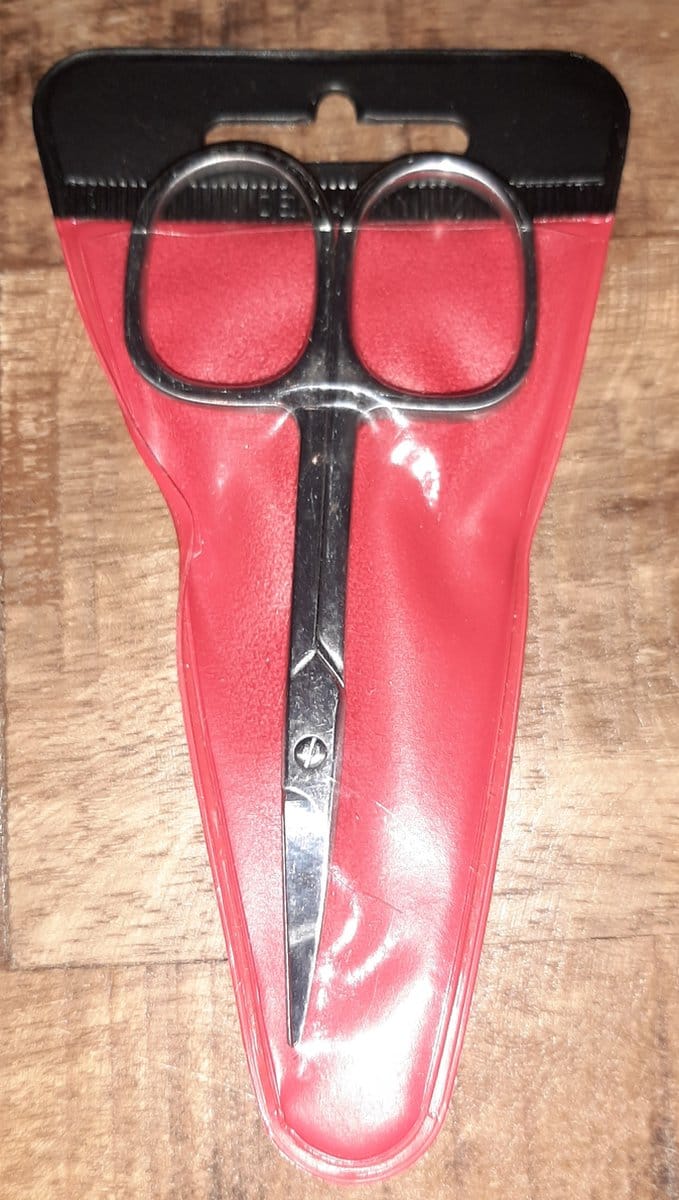 RVS nagelschaar - Germany - nagelschaartje - 9,5 cm - roestvrijstaal - gebogen punt