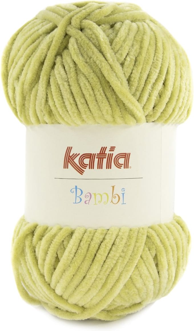 Katia Bambi - 332 pistache - Chenille Garen