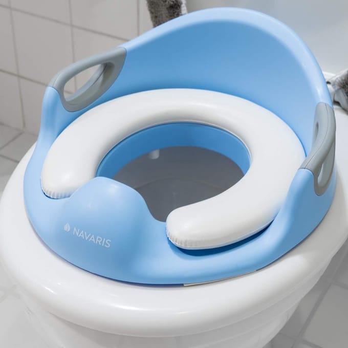 Universeel Kinder Toiletzitting met Handvatten - Antislip WC Verkleiner