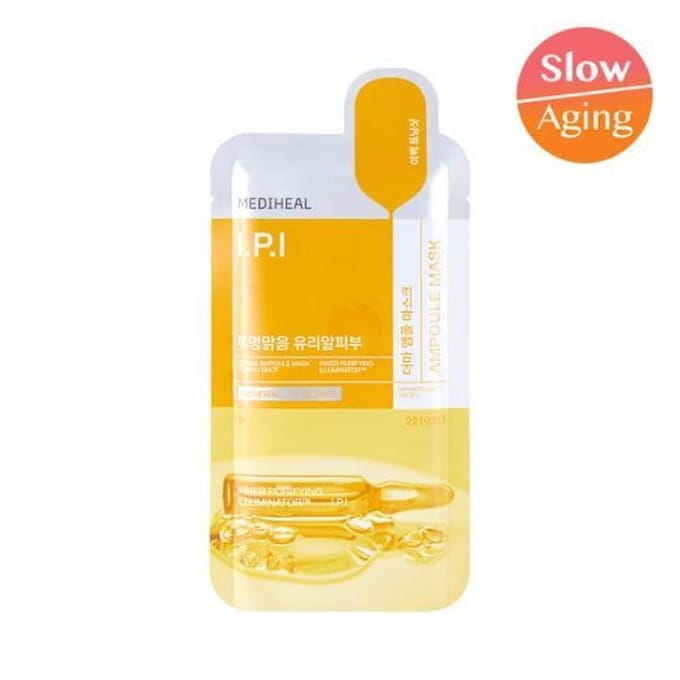 MEDIHEAL Het IPI verhelderende ampulmasker (Vernieuwing) 27ml 10st/30st 27ml*10EA yellow