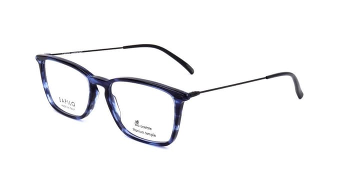 Safilo LINEA T 12 Blue havana 54/17/145 MAN Brilmonturen