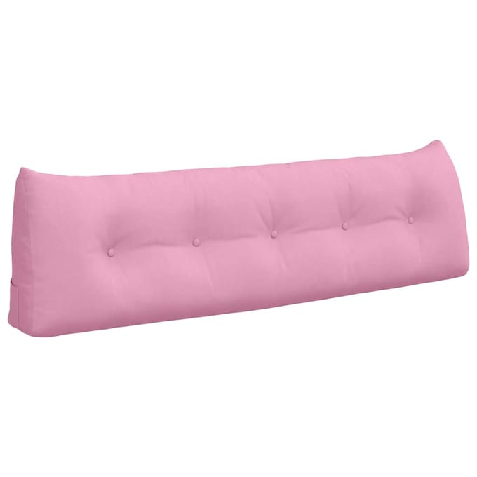 vidaXL - Rugkussen - Roze - 160 - x - 24 - x - 50 - cm - Stof