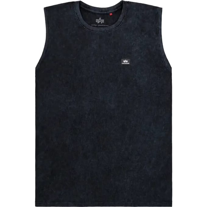 Tanktop Alpha Industries Waffle Small Logo