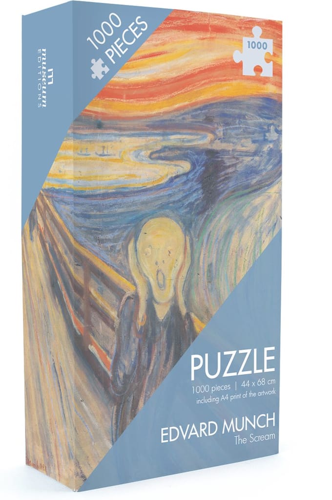 Lanzfeld - Puzzel Volwassenen - 1000 Stukjes - Munch - De Schreeuw - Kunst