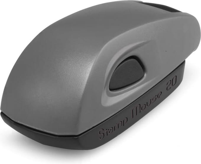 Stamp Mouse 20 Grijs - Stempels - Stempels volwassenen - Snelle Levering