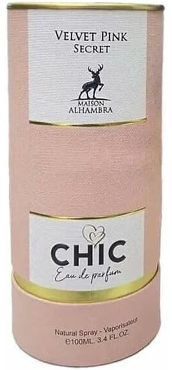 Damesparfum Maison Alhambra Chic Velvet Pink Secret EDP 100 ml