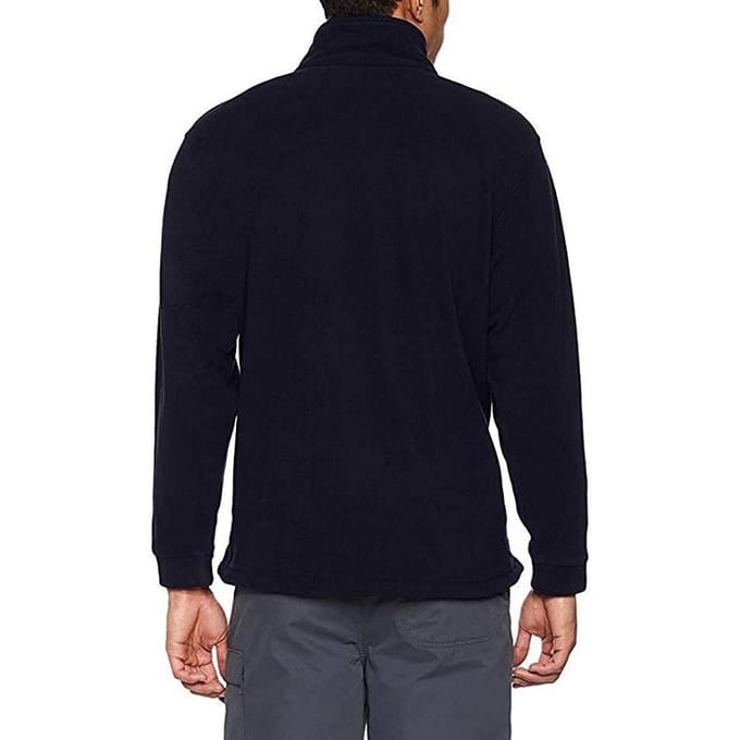 Regatta Thor Overhead Half Zip Anti-Pill Fleece Top (170 GSM) (Zwart)