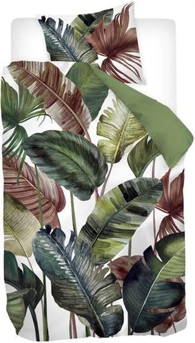 Snoozing Bodhi - Flanel - Dekbedovertrek - Eenpersoons - 140x200/220 cm - Multi kleur