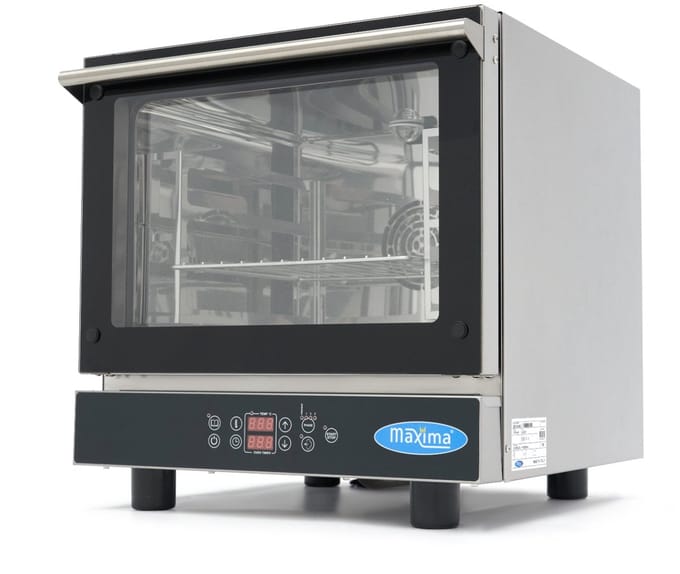 Maxima Combisteamer 4 x 2/3 GN Bakken Digitaal Display