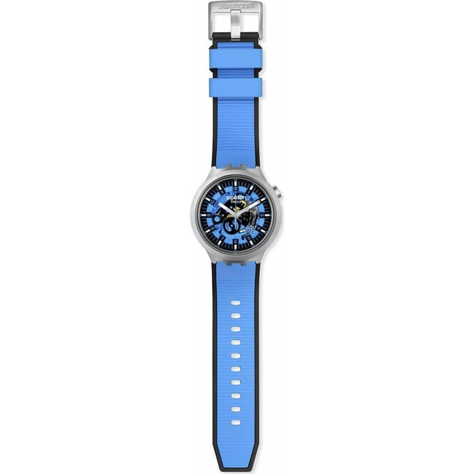 Swatch Big Bold Irony SB07S106 Blue daze Horloge