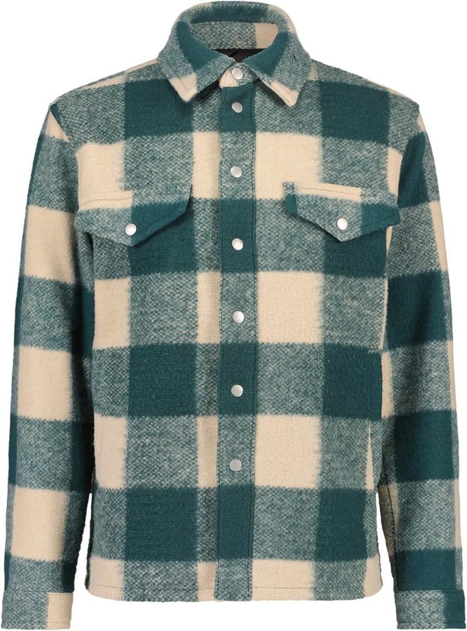 Goosecraft Overhemd Gc Ringostar Overshirt 122262001 Green Check Mannen Maat - XL