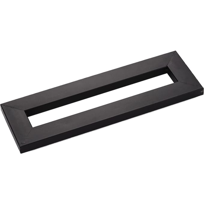 Gitaar Effect Pedalenbord Houder Plakplaat met Bevestigingstapes Kabelbinder Patch zwart