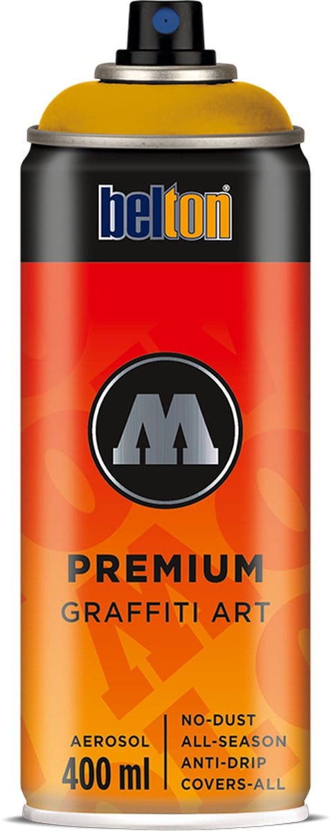 Molotow - Belton Premium 400ml Spray Can Mustard Yellow