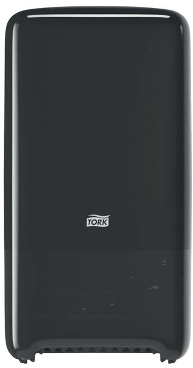 Tork - Twin Midi Toiletpapierdispenser T6 Elevation - Zwart - Kunststof