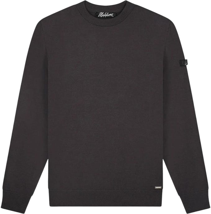 Malelions Knitted Crewneck Sweater Heren - Maat M