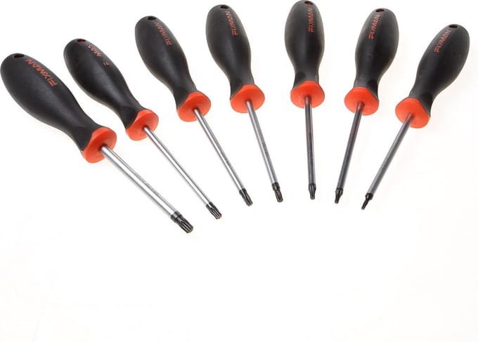 Fixman schroevendraaierset  TX 7-delig