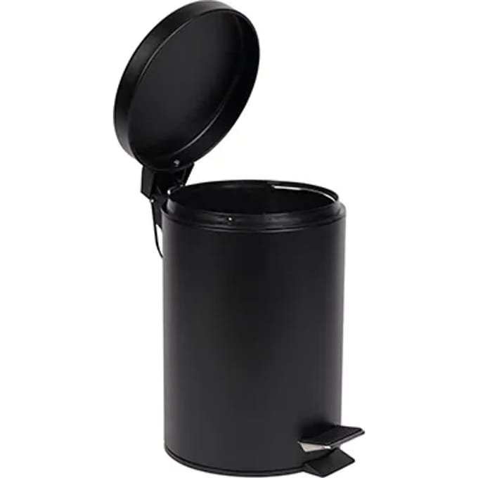 3l Pedal Bin Mat Zwart