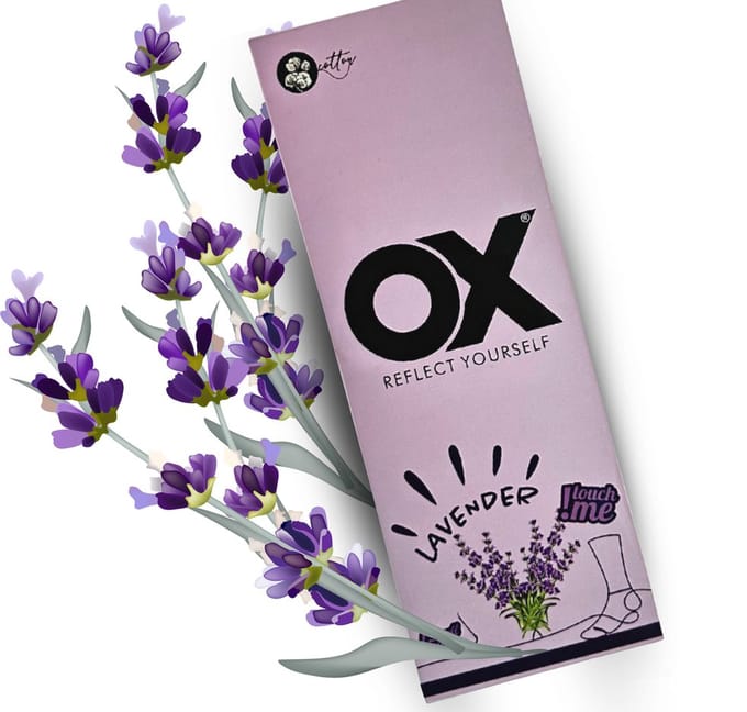 Set van 6 lage sokken OX met frisse geuren