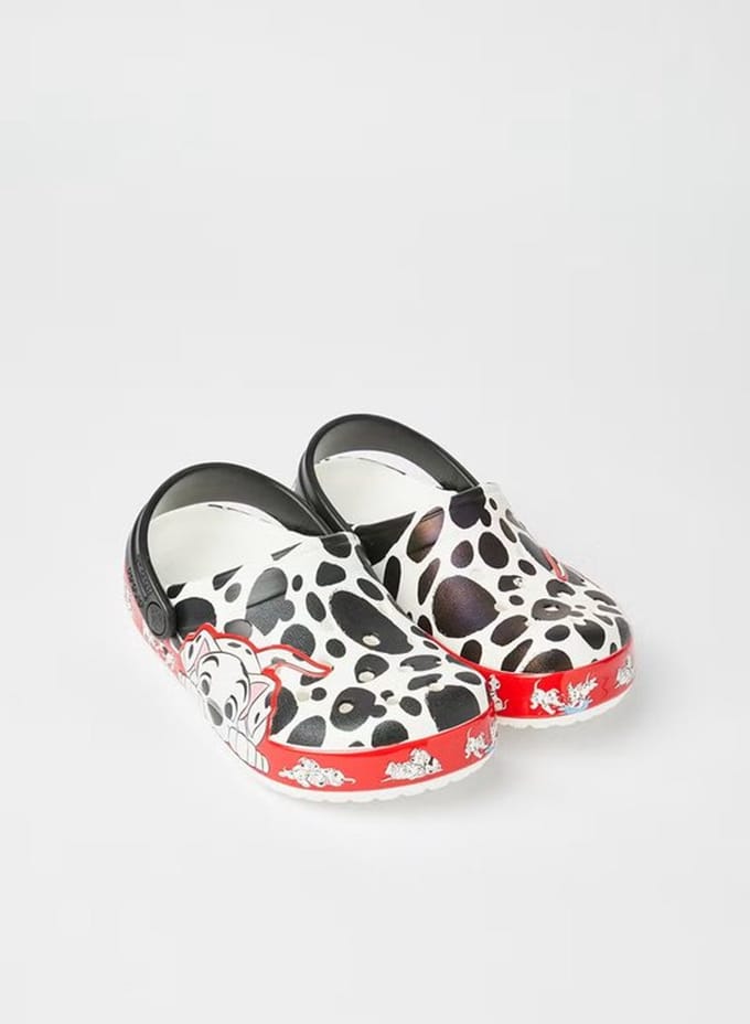 Crocs Fl 101 Dalmatians Clog Wit Maat 33/34 US J2