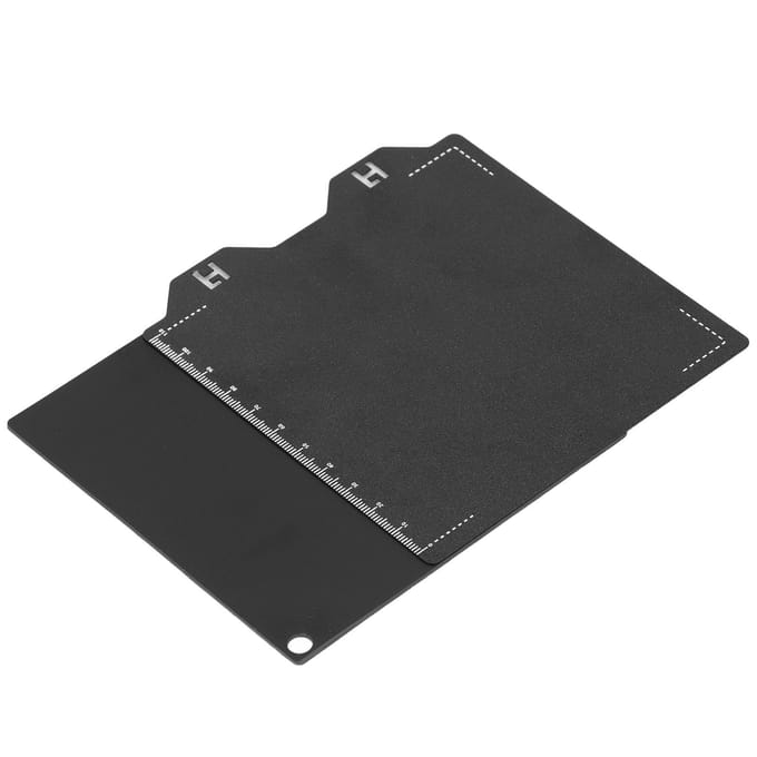PEI Veerstaalplaat Flexibel Bouwplatform met Magnetische Basis Schaal voor Voron 0.1 2.4 3D-printer black
