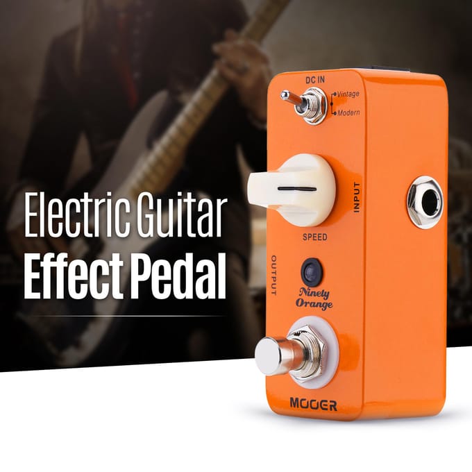 Mooer Ninety Orange Micro Mini Analoog Phaser Elektrische Gitaar Effectpedaal True Bypass oranje